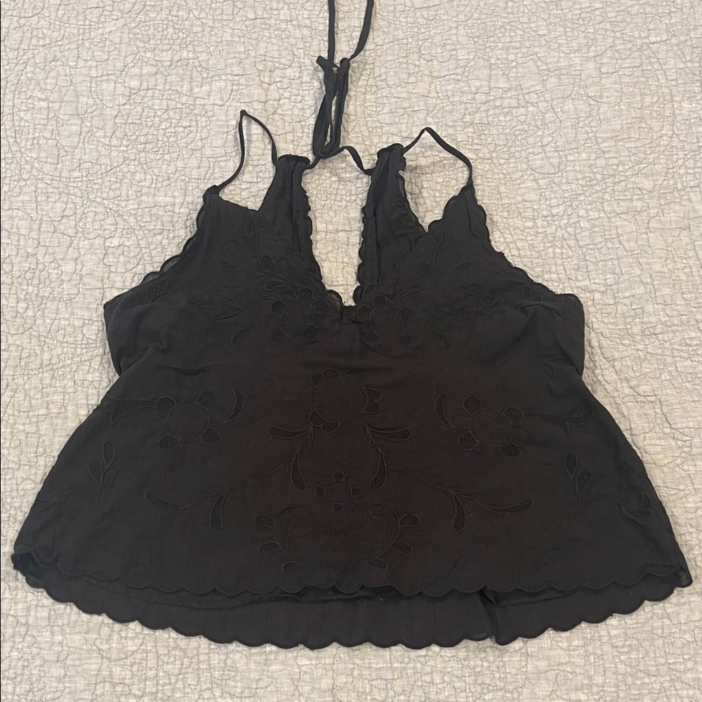American Eagle Outfitters Black Camisole Top